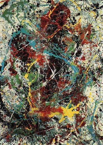 Number 31 2 - Jackson Pollock reproduction oil painting