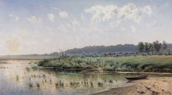 Forenoon 1885 - Konstantin Yakovlevich Kryzhitsky reproduction oil painting