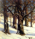 Oaks 1884 - Konstantin Yakovlevich Kryzhitsky reproduction oil painting