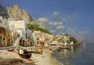 Capri Italy - Rubens Santoro reproduction oil painting