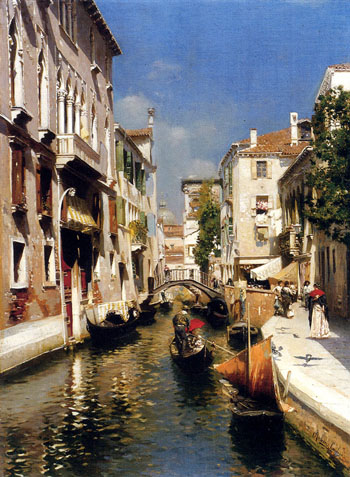 Venezia - Rubens Santoro reproduction oil painting