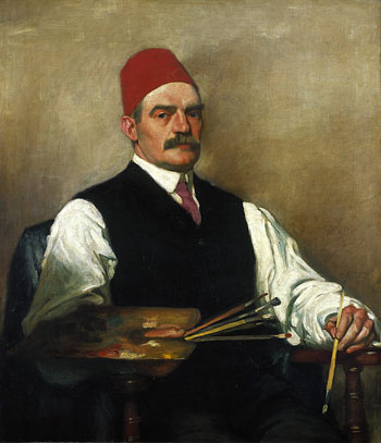 Artist Self Portrait B - William Strang reproduction oil painting