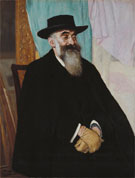 Portrait of Lucien Pissarro - William Strang reproduction oil painting