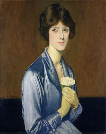 The White Rose 1919 - William Strang reproduction oil painting