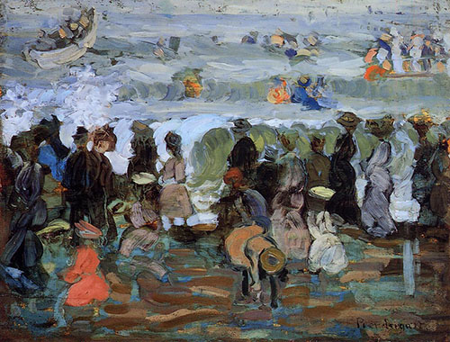 After The Strom - Maurice Prendergast reproduction oil painting