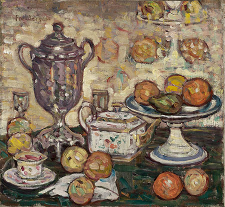 Still Life c1910 - Maurice Prendergast reproduction oil painting