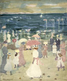 Sunday on the Beach c1894 - Maurice Prendergast