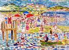 Bathers - Maurice Prendergast reproduction oil painting