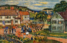 Marblehead - Maurice Prendergast reproduction oil painting