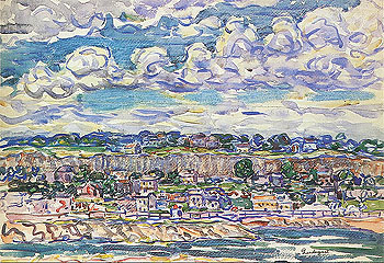 St Malo - Maurice Prendergast reproduction oil painting