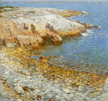 Isles of Shoals Broad Cove 1911 - Childe Hassam reproduction oil painting