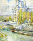 Le Louvre Et Le Pont Royal - Childe Hassam