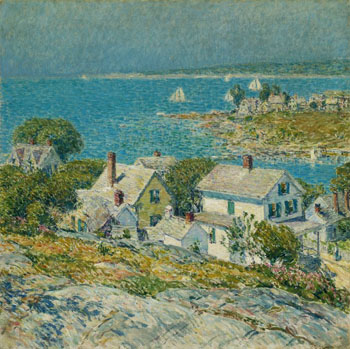 New England Headlands 1899 - Childe Hassam reproduction oil painting