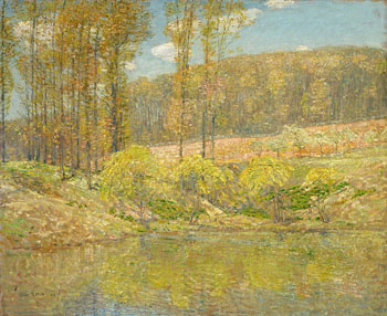 Spring Navesink Highlands 1908 - Childe Hassam reproduction oil painting