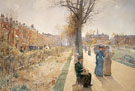 The Public Garden Boston Common c1885 - Childe Hassam