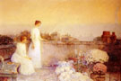 Twilight Twilight in Paris c1888 - Childe Hassam reproduction oil painting
