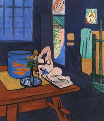 Studio with Goldfish 1912 - Henri Matisse reproduction oil painting