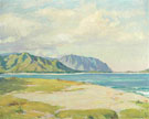 Kailua Beach Beyond The Pali 1930 - Joseph Henry Sharp reproduction oil painting