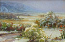 Taos Valley from Studio Yard - Joseph Henry Sharp