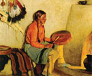 The Drum Song - Joseph Henry Sharp reproduction oil painting