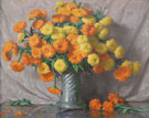 The Marigolds c1940 - Joseph Henry Sharp reproduction oil painting