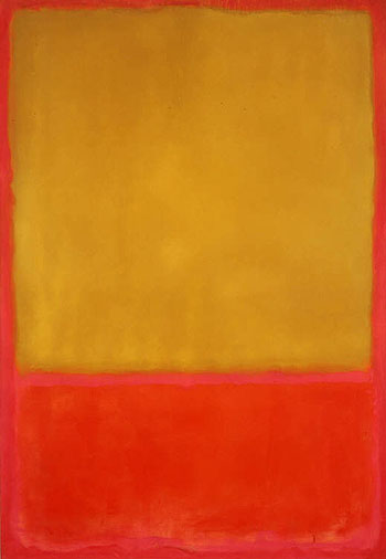 Ochre and Red - Mark Rothko reproduction oil painting