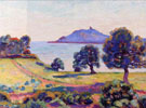 Agay the Chateau and The Signal Tower 1894 - Armand Guillaumin