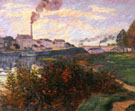 Banks of The Marine 1885 - Armand Guillaumin reproduction oil painting