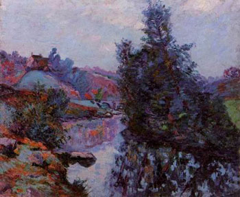 Crozant the Bouchardon Mill - Armand Guillaumin reproduction oil painting