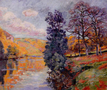 Echo Rock Crozant - Armand Guillaumin reproduction oil painting