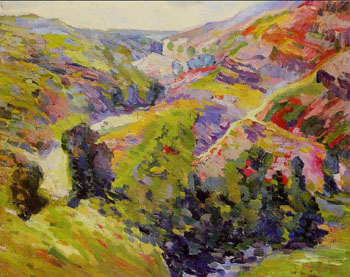 Environs de Crozant - Armand Guillaumin reproduction oil painting