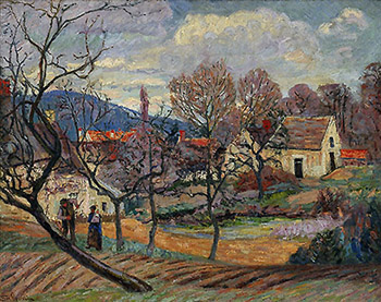 Environs de Paris B - Armand Guillaumin reproduction oil painting