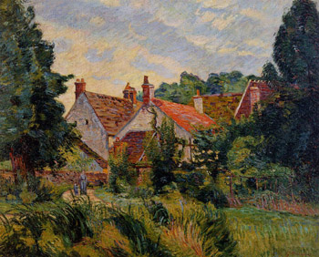 Epinay sur Orge 1884 - Armand Guillaumin reproduction oil painting