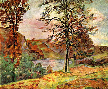 Landscape 1870 - Armand Guillaumin reproduction oil painting