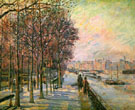 La Place Valhubert 1875 - Armand Guillaumin