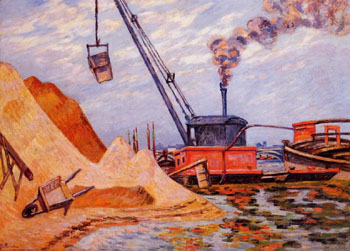 Le Quai dAusterlitz 1899 - Armand Guillaumin reproduction oil painting