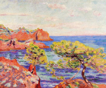 Le Trayas c1907 - Armand Guillaumin reproduction oil painting