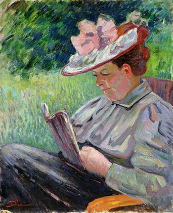 Madame Guillaumin 1895 - Armand Guillaumin reproduction oil painting