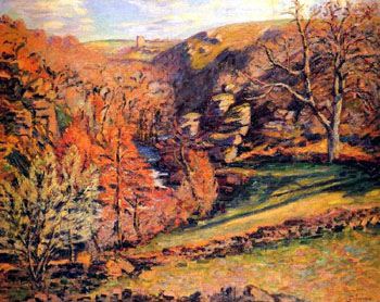 Madness Ravine 1894 - Armand Guillaumin reproduction oil painting