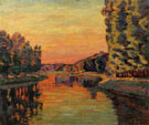 Moret July 1902 - Armand Guillaumin reproduction oil painting