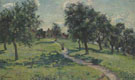 Paysage en Normandie Les Pommiers 1887 - Armand Guillaumin reproduction oil painting
