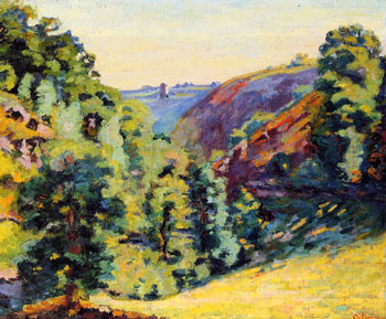 Ravine de La Sedalle Folly - Armand Guillaumin reproduction oil painting