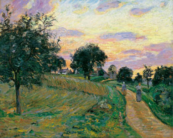 Road at Damiette 1885 - Armand Guillaumin reproduction oil painting