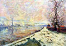 Snowmelt in Rouen 1901 - Armand Guillaumin