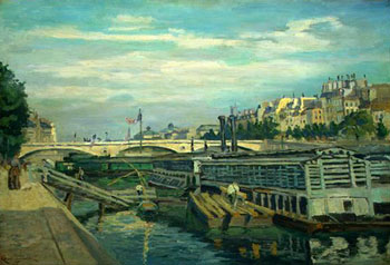 The Bridge of Louis Philippe 1875 - Armand Guillaumin reproduction oil painting