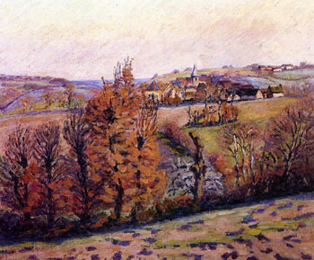Ville Crozant - Armand Guillaumin reproduction oil painting