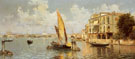 The Grand Canal - Antonio Maria De Reyna Manescau