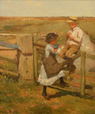 Tin Whistle Player 1884 - Edward Stott