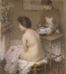 After the Bath - Ernest Joseph Laurent