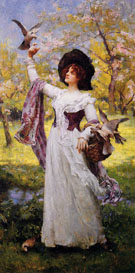 Summer - Henrietta Rae reproduction oil painting